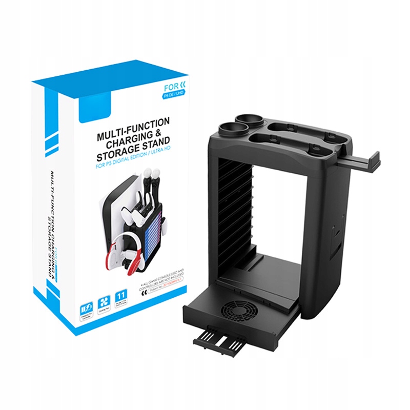 

Podstawka Chłodząca Stojak PS5 Vr Move 11 gier Pad