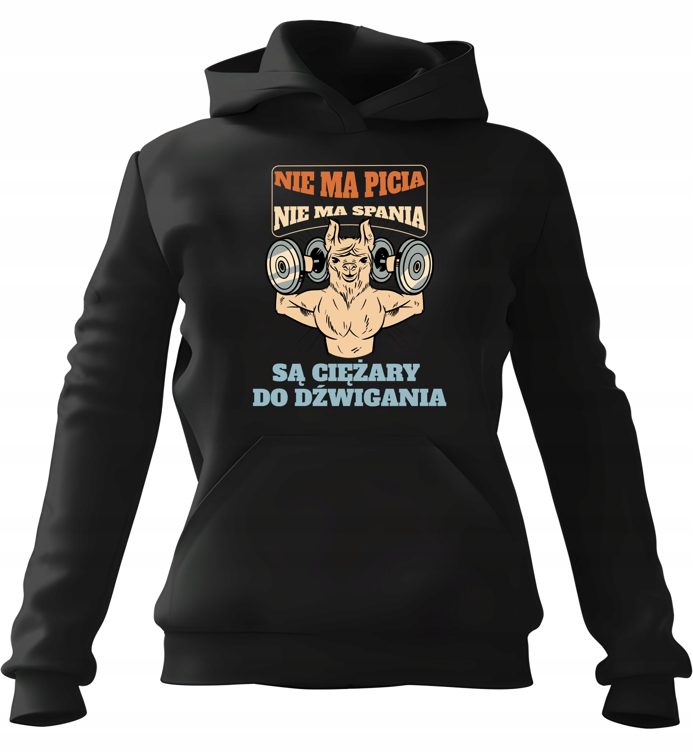 Dámská Mikina a s kapucí , černá Xs