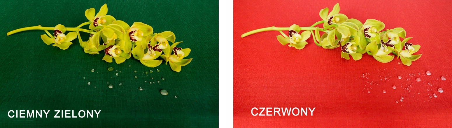 OBRUS PLAMOODPORNY 140X200 DESZCZYK BIAŁY ECRU MAT Długość 200 cm