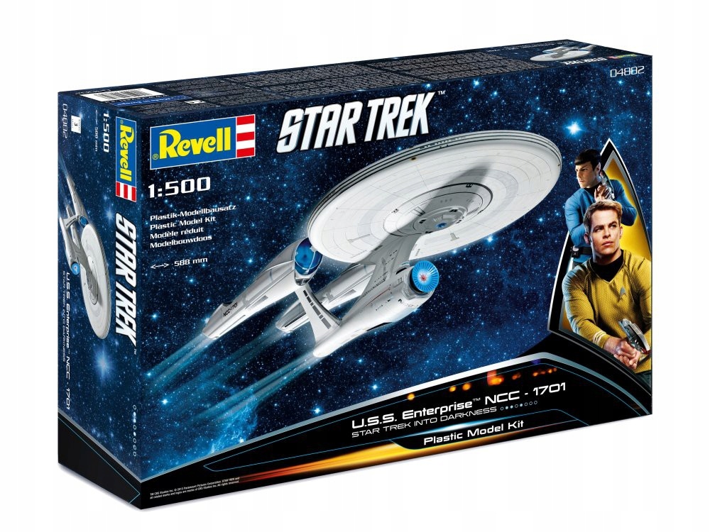 1:500 Star Trek Ncc Enterprise 1701 MXII Revell 04882