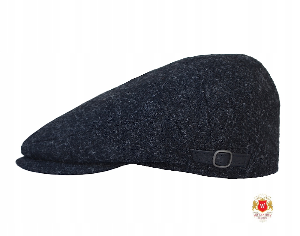 

Oryginalny Kaszkiet Harris Tweed Popiel Melanż