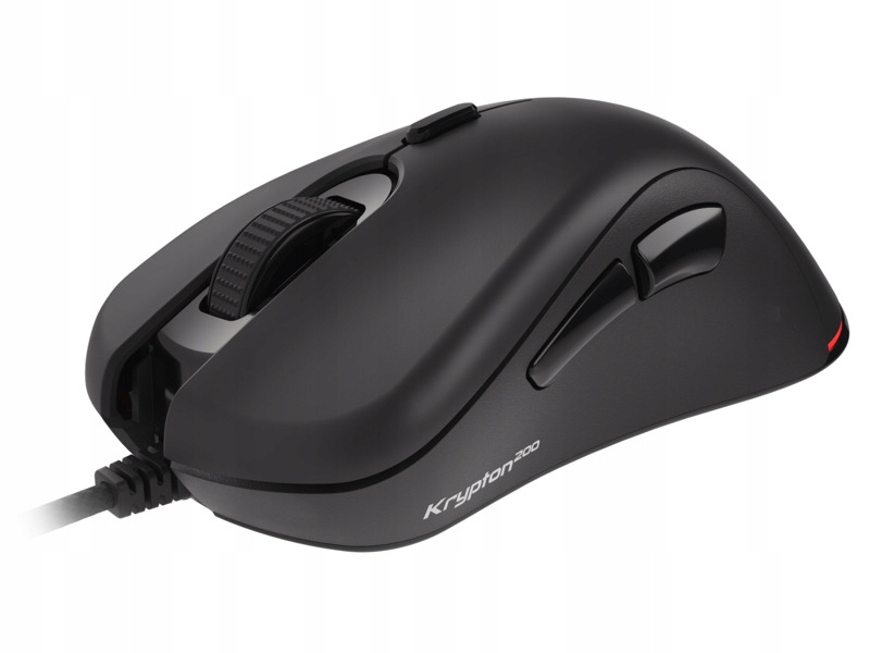 Genesis Mysz przewodowa Genesis Krypton 200 optyczna Gaming 6400DPI czarna