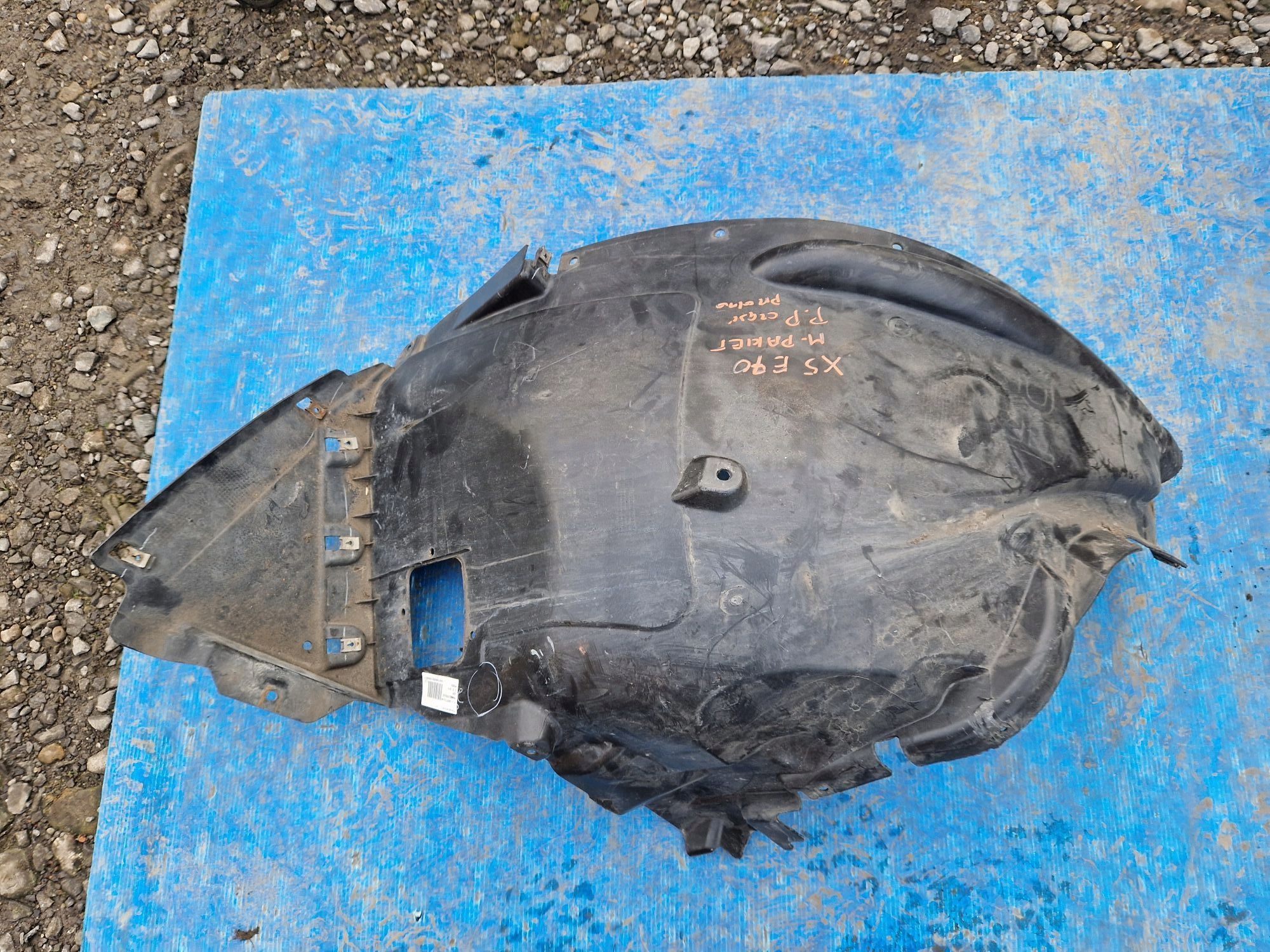 mudguard right front part front BMW X5 E70 m-packet 2004R->
