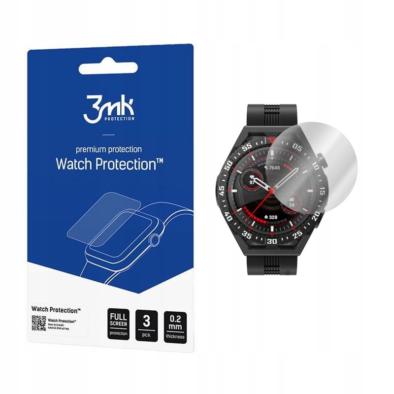 

3MK Arc Folia do Huawei Watch Gt 3 Se 46mm