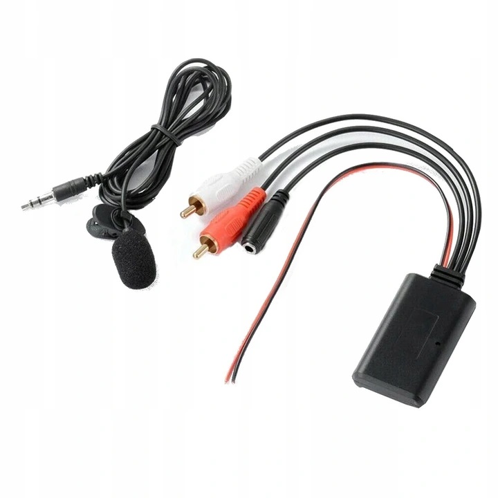 ADAPTER BLUETOOTH RADIA SAMOCHODOWEGO RCA AUX MIC Marka Inna