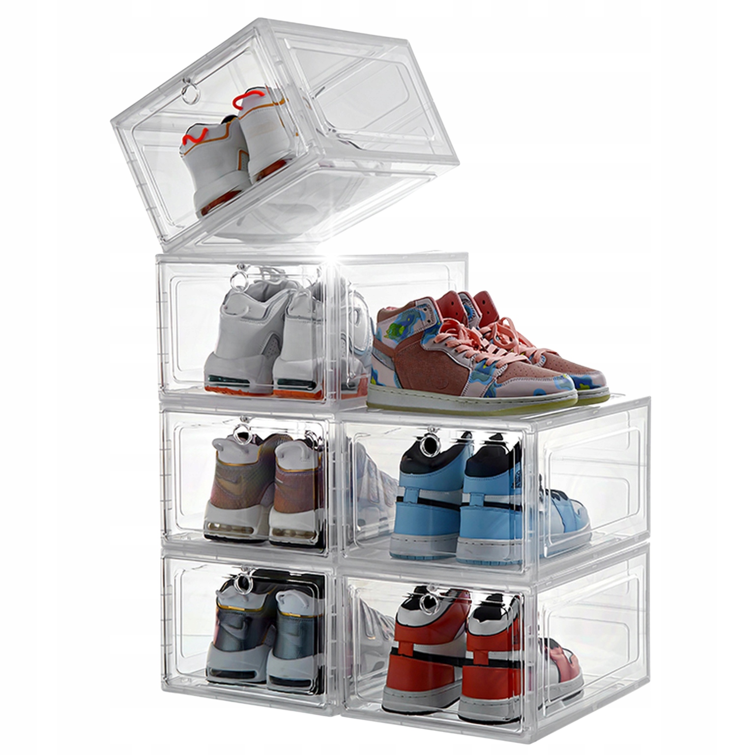 6x Krabice Organizér Na Boty Premium na hračky kancelářské doplňky
