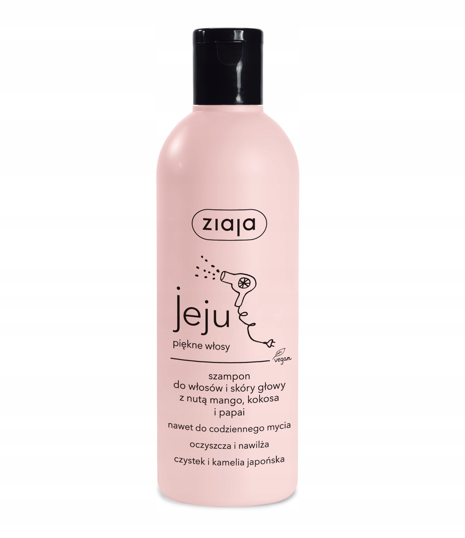 ZIAJA JEJU Szampon do włosów i skóry głowy 300ml R