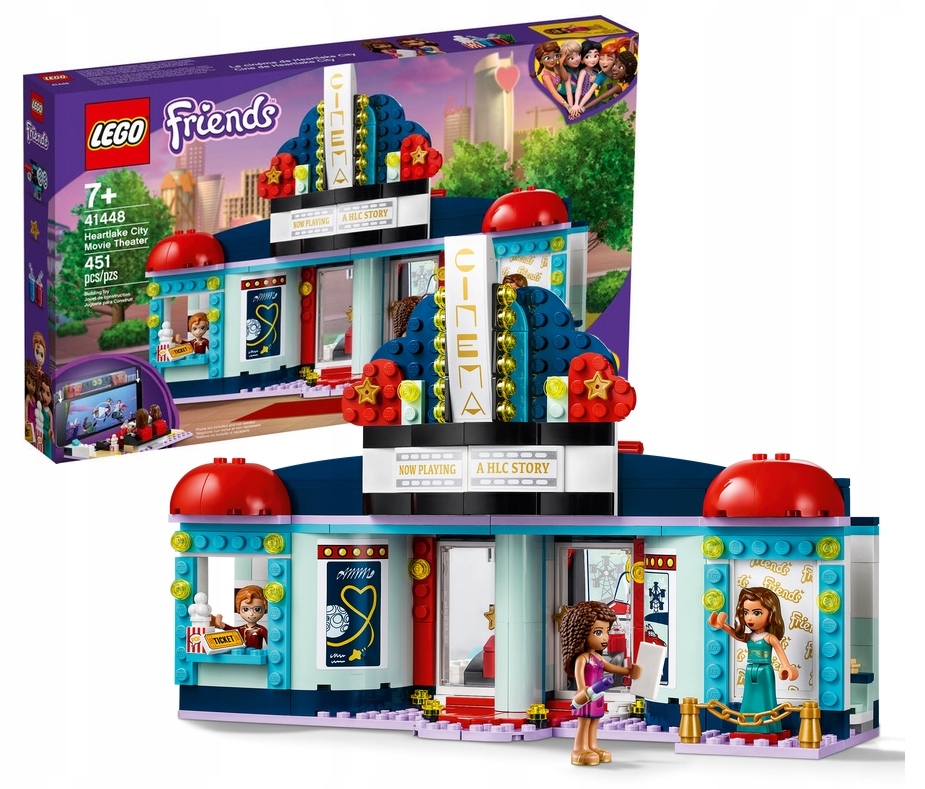 Lego Friends Kino V Heartlake Stavebnice 41448