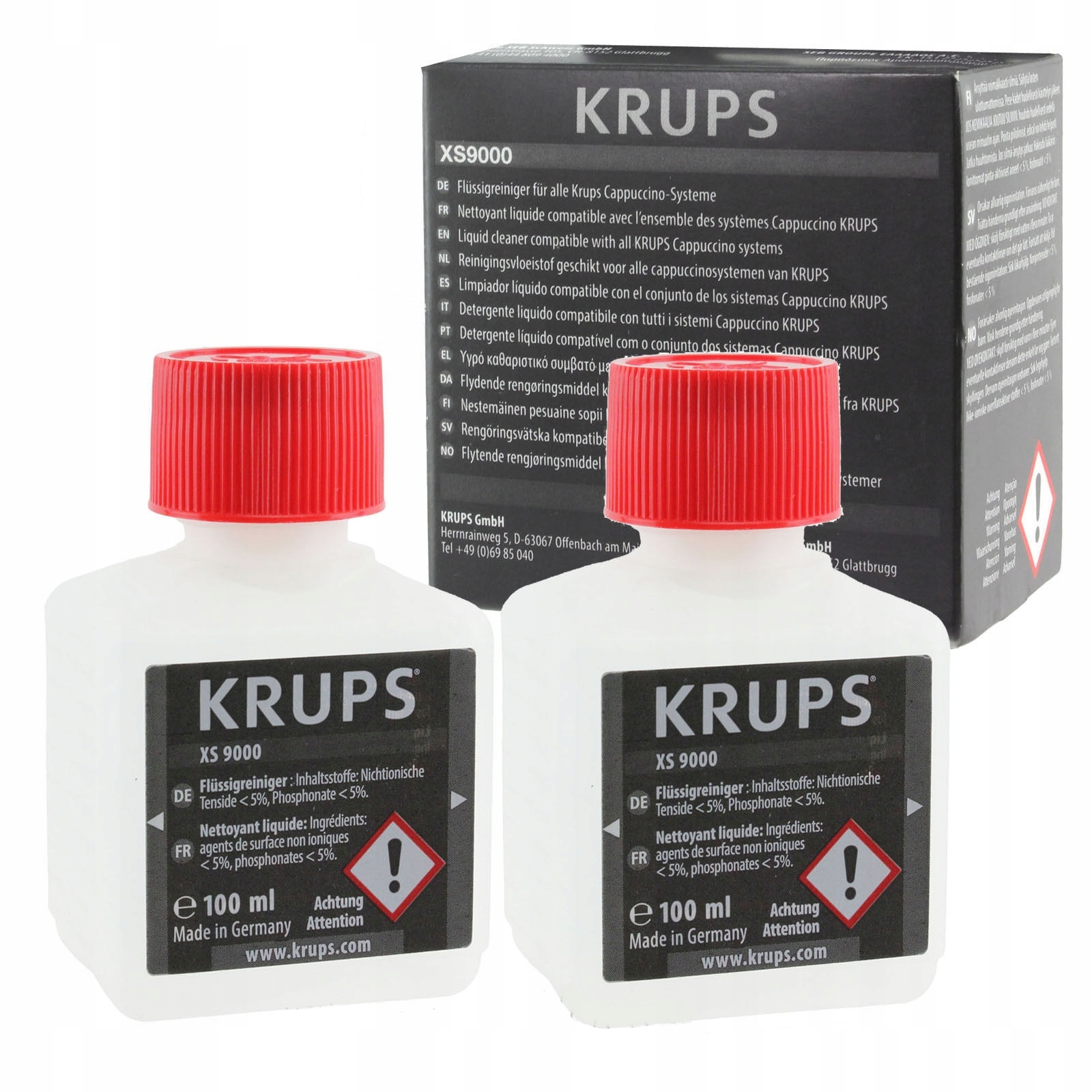 

Krups XS9000 Czyszczenia Obiegu Mlecznego EA9000