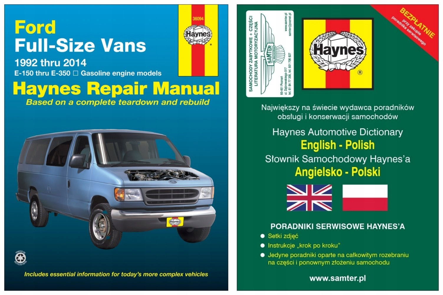 Ford Econoline Van E150 E250 E350 92-14 інструкція