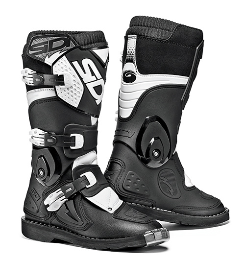 Juniorské topánky Sidi Flame black/white 39