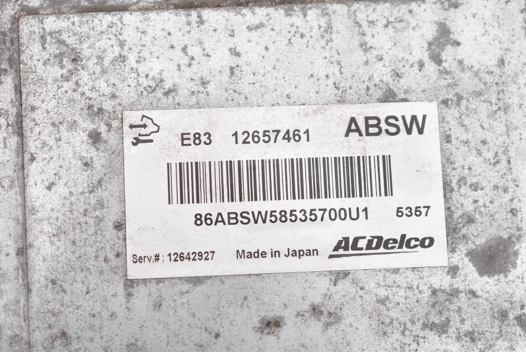 řídící jednotka MOTORU 12657461 12642927 OPEL CORSA E 1.4 TWINPORT 75 KM +PIN