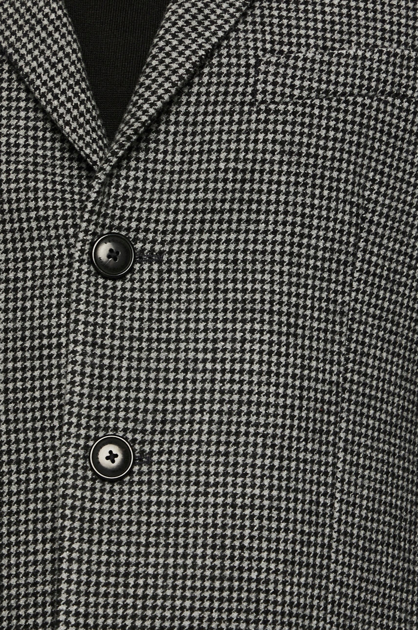 TOMMY HILFIGER TAILORED PŁASZCZ PEPITKA WOOL 52 Model TT0TT03699 025