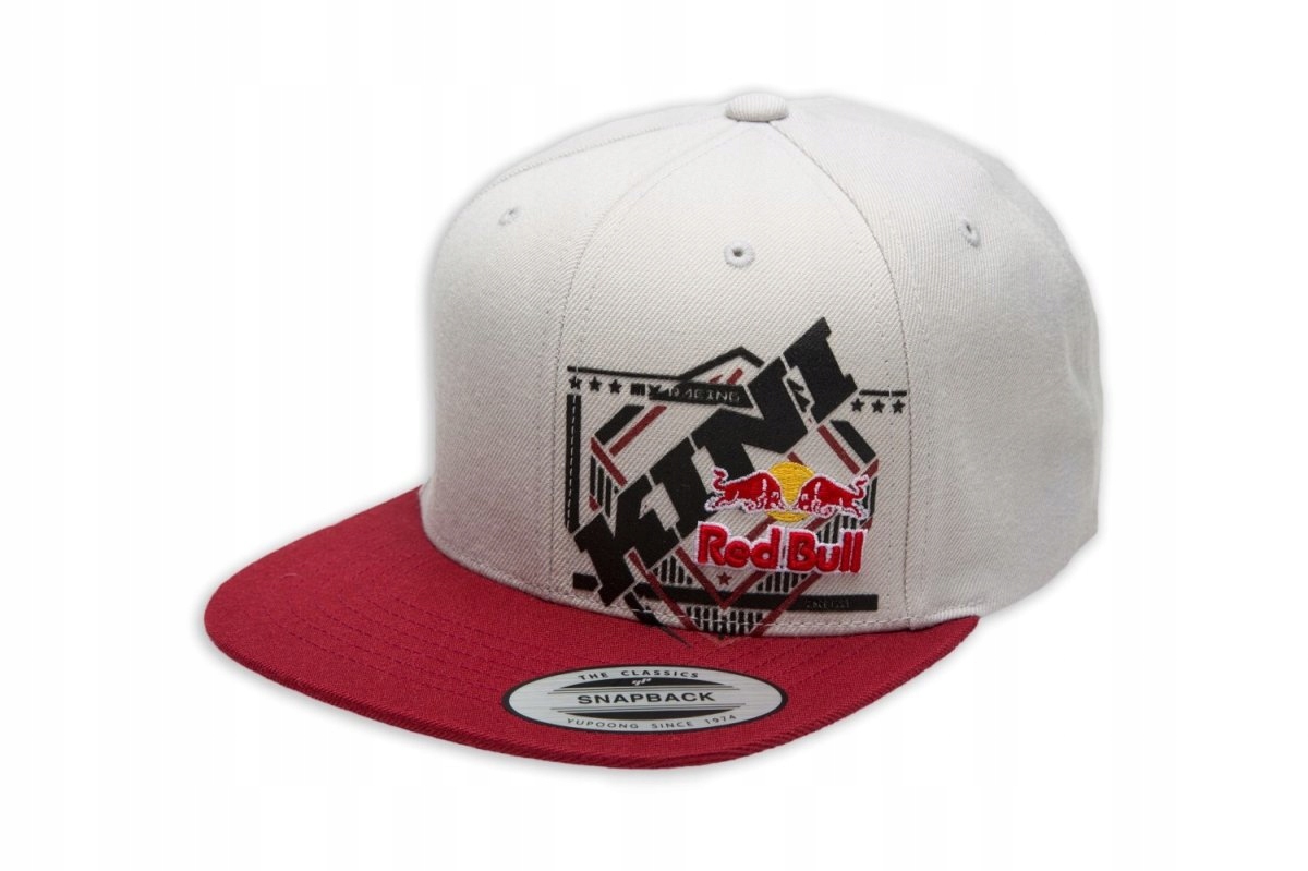 Кіні RED Bull бейсболка Slanted Grey / Red