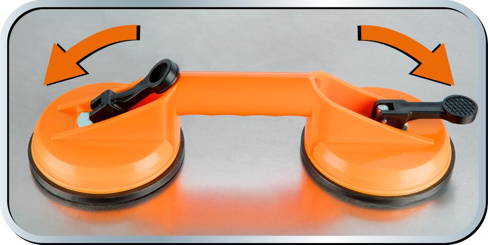 Przyssawka do szyb podwójna, 80 kg Marka inna