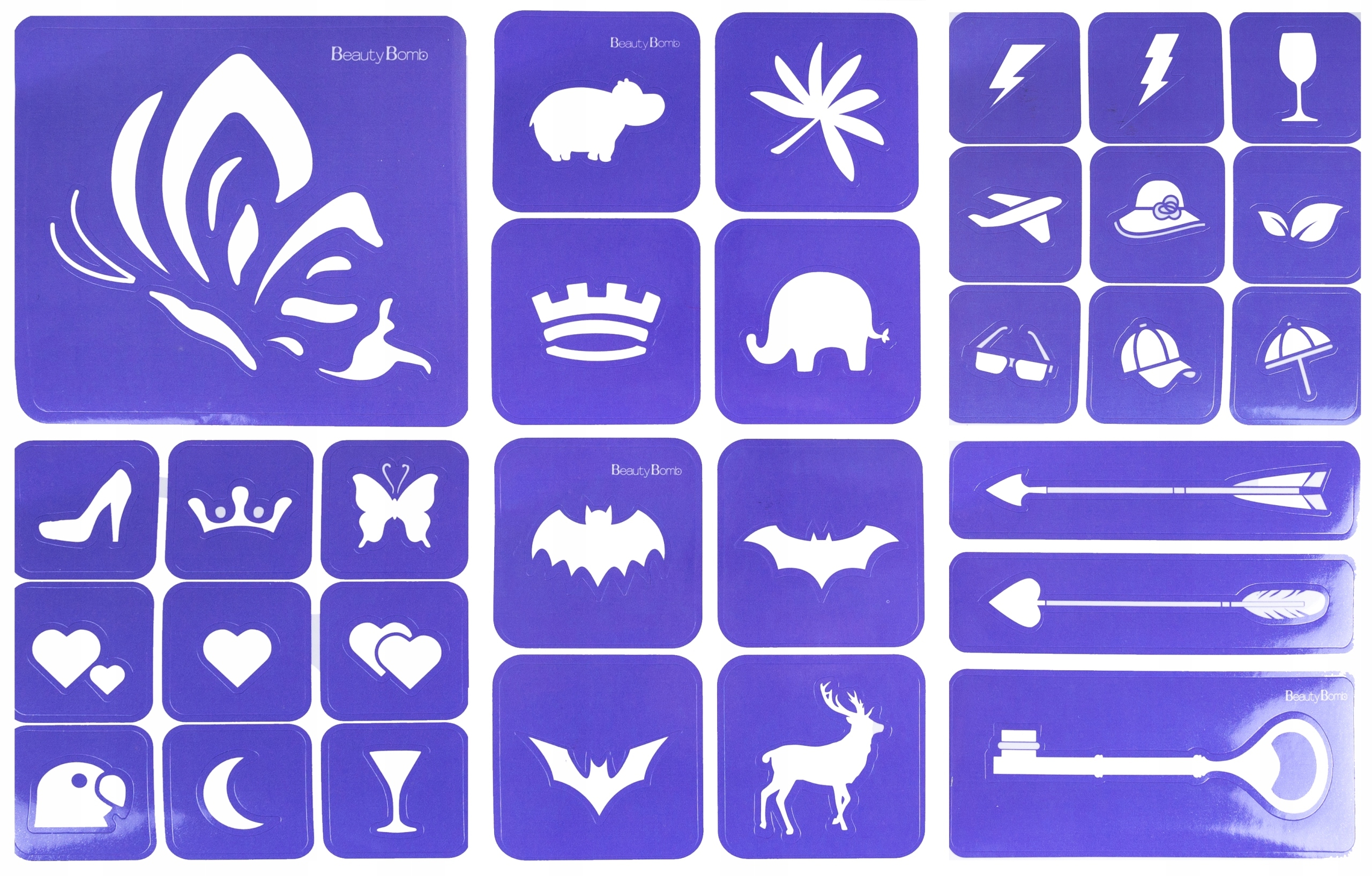 ZESTAW DO TATUAŻY SZABLONY BROKAT KOLORY TATUAŻE ZMYWALNE PISAKI WZORY Płeć dziewczynki