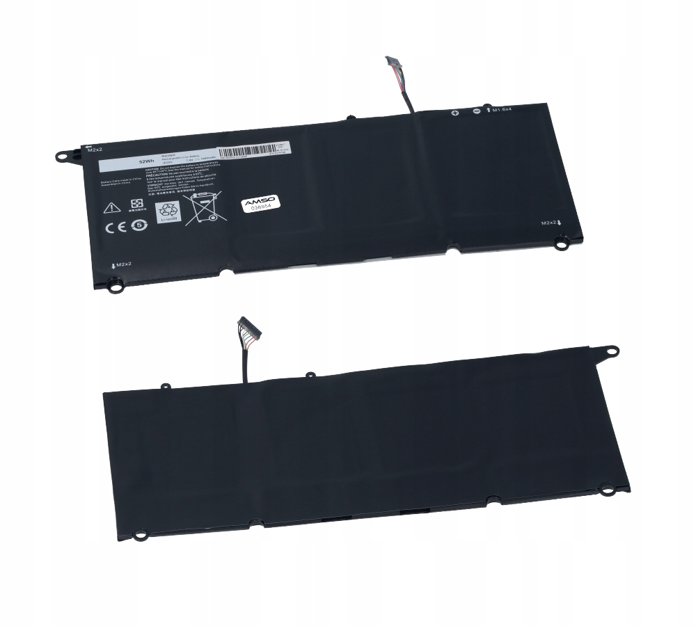 Bateria JD25G do Dell Xps 13 9343 Xps 13 9350 52Wh 7.4V 7000mAh