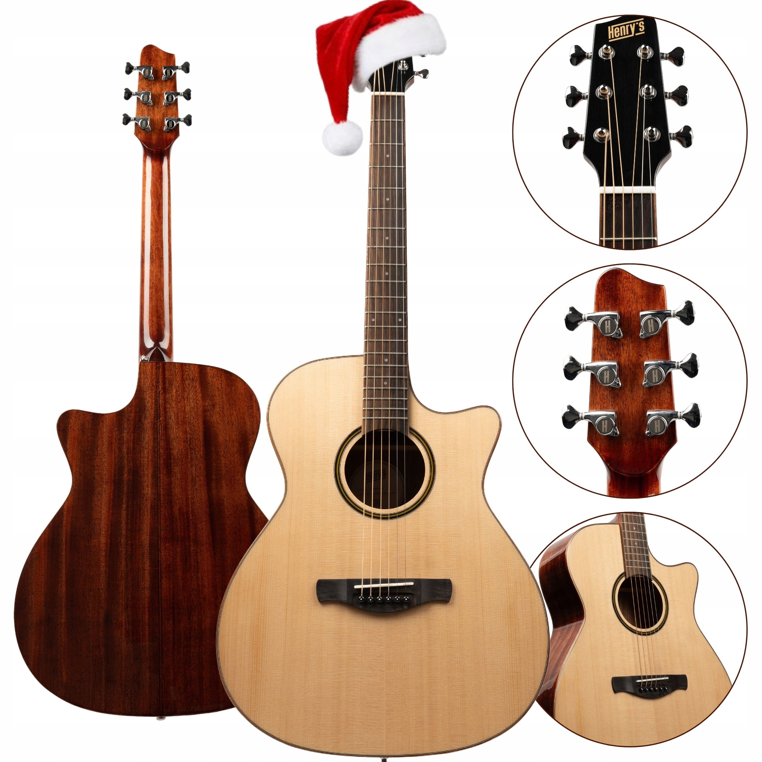 GITARA AKUSTYCZNA - HENRY'S Daily GAD1 - Naturalny