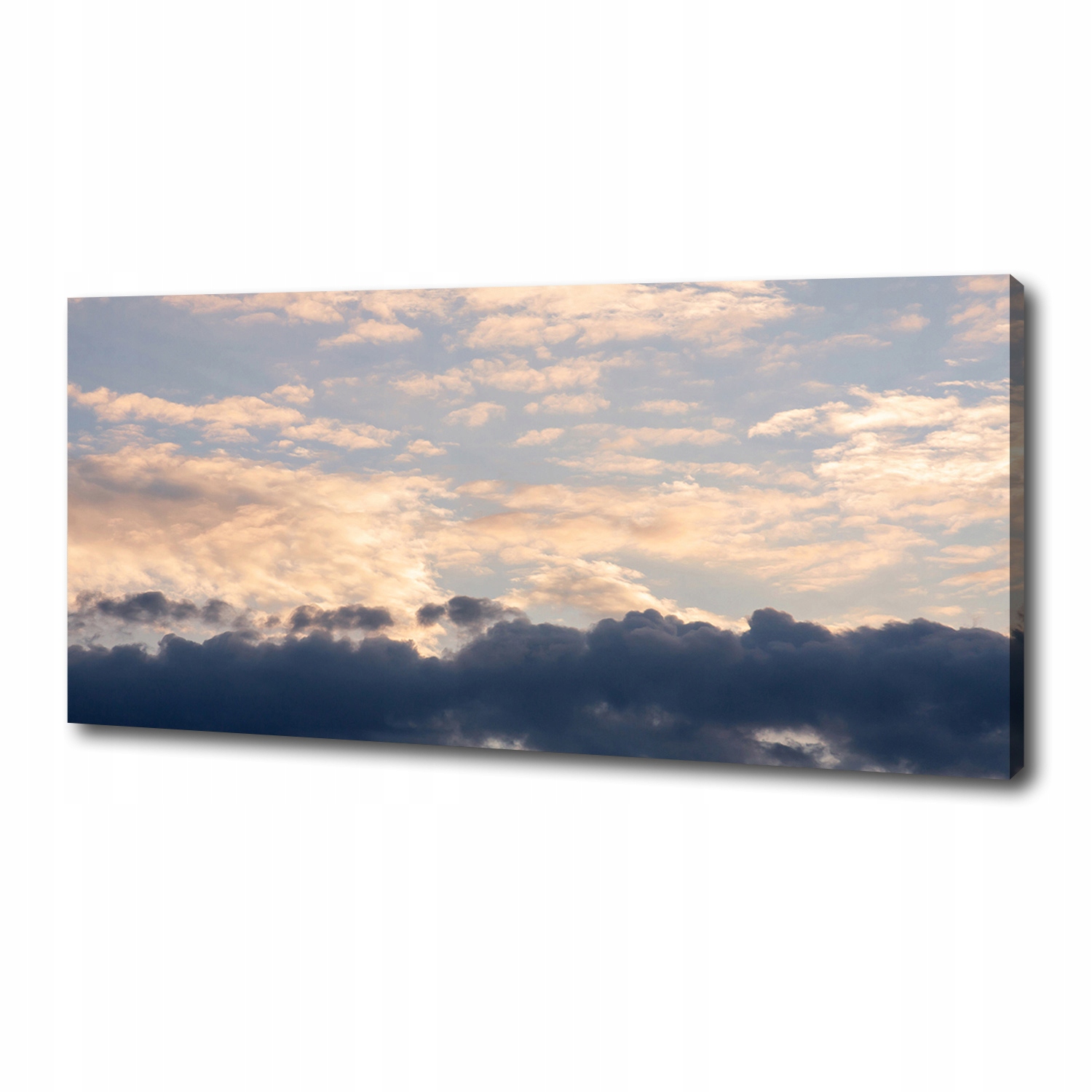 

Foto obraz na płótnie Chmury na niebie 125x50 cm