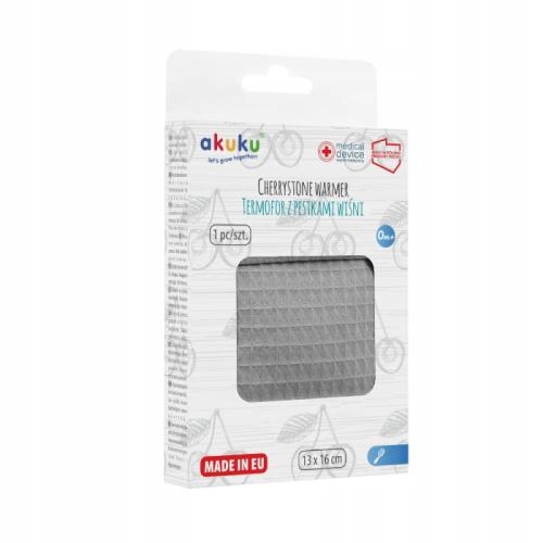 

Akuku Termofor Z Pestek Wiśni A0635 Grey