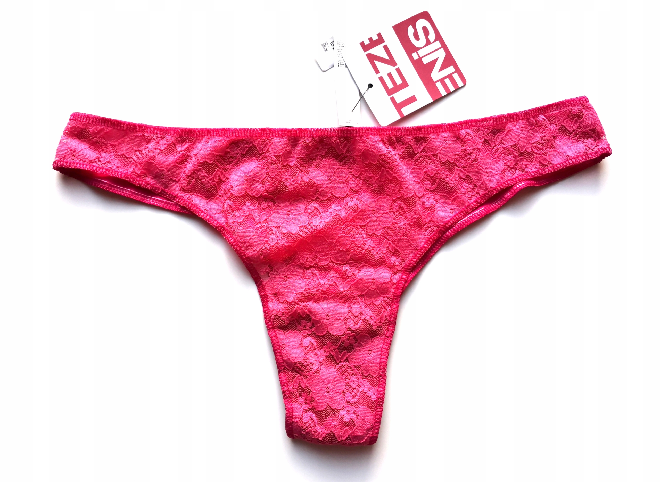 

Stringi Tezenis Majtki Brazyliany Koronka Róż M 38