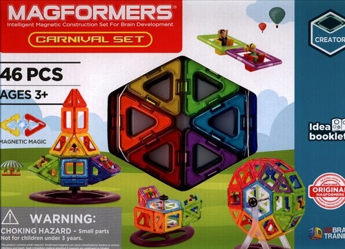 

Magformers Carnival Set Klocki magnetyczne 46 elem