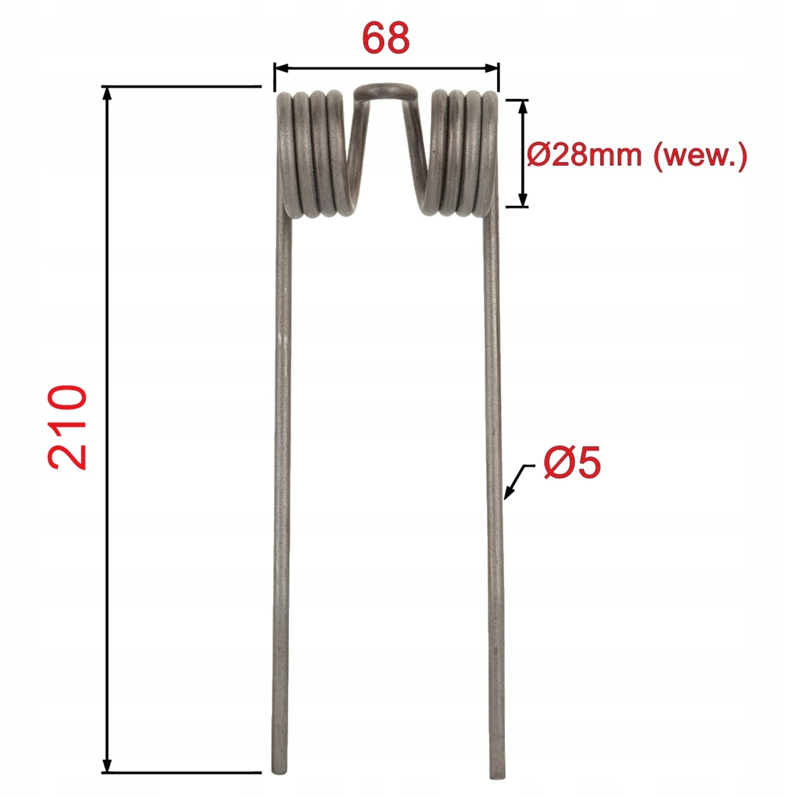 Palec podbieraka Sipma Z-224 10 sztuk 5223000170 Numer katalogowy części 06170