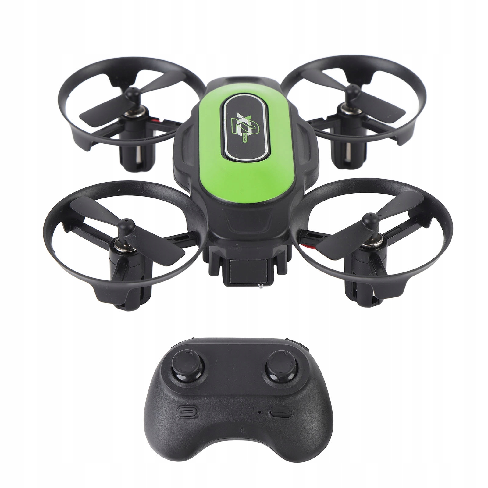 Mini Dron Rc 2.4GHZ 4CH Automatické Visení Zelený Dárek Pro Dítě
