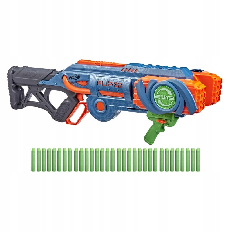 

Wyrzutnia Nerf Elite 2.0 Flipshots FLIP-32 F2553