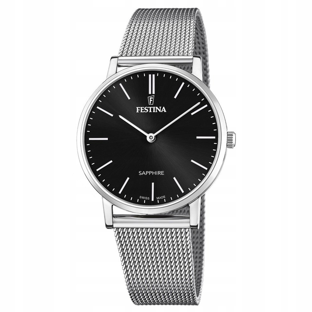 Pánské Hodinky Festina F20014-3 stříbrný náramek