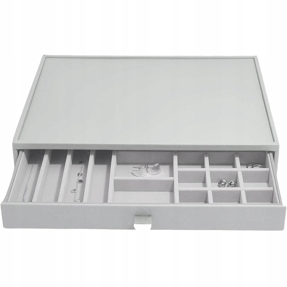 Organizér na šperky s zásuvkou (šedý) Supersize Stackers