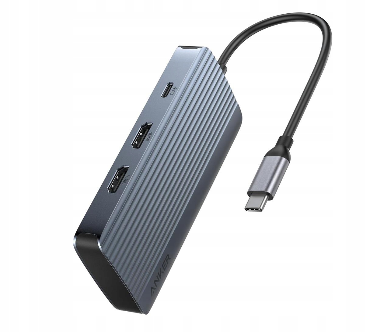 Port Usb 7in1 Hub Usb Anker A83740A1 7 portów