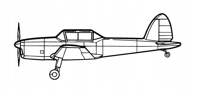 nástěnná dekorace Obraz Letadlo DHC-1 Chipmunk