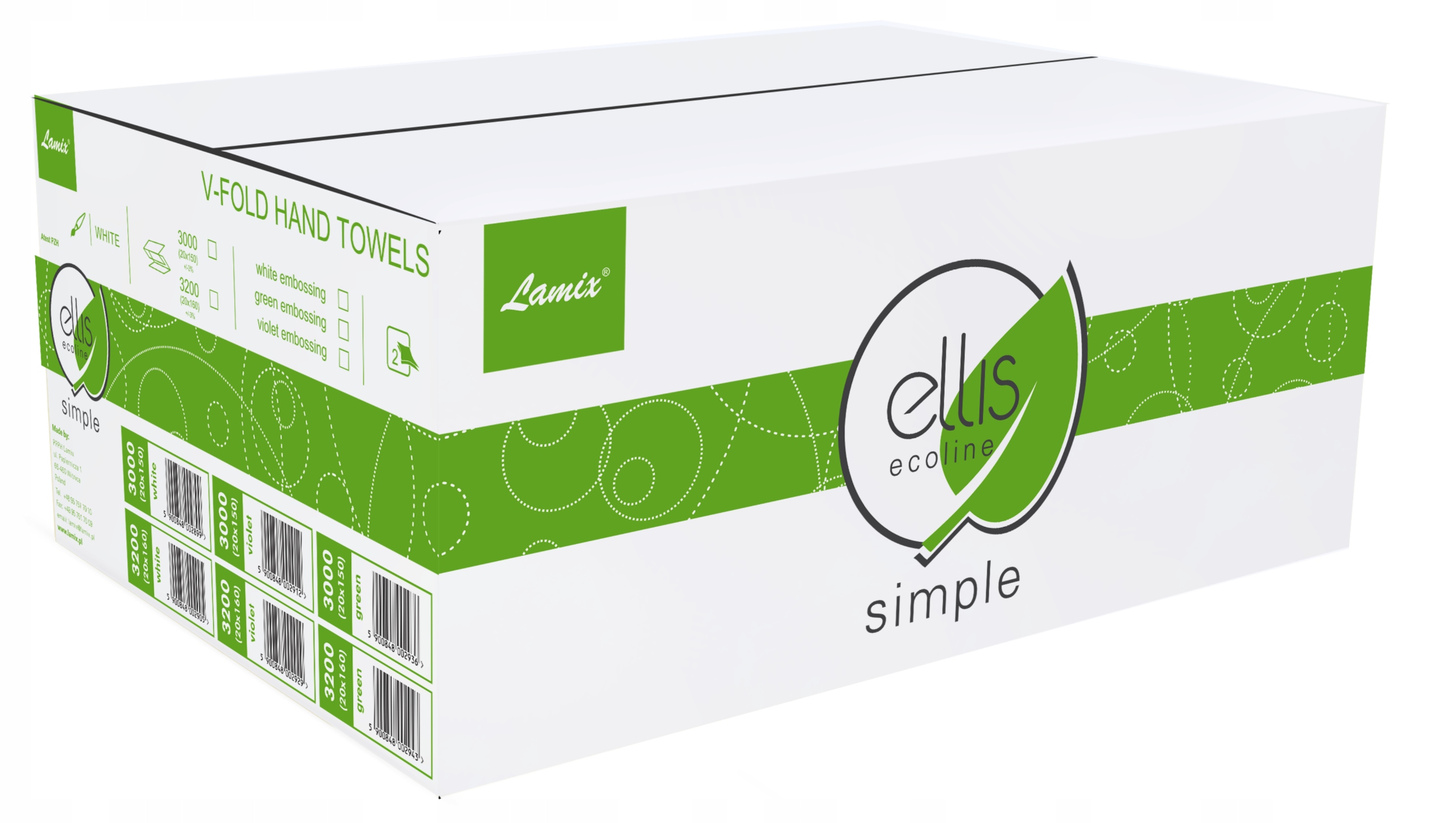 Levně Papírový Kuchyňský Ručník Kuchyňské ručníky Domácí Ellis Ecoline Simple