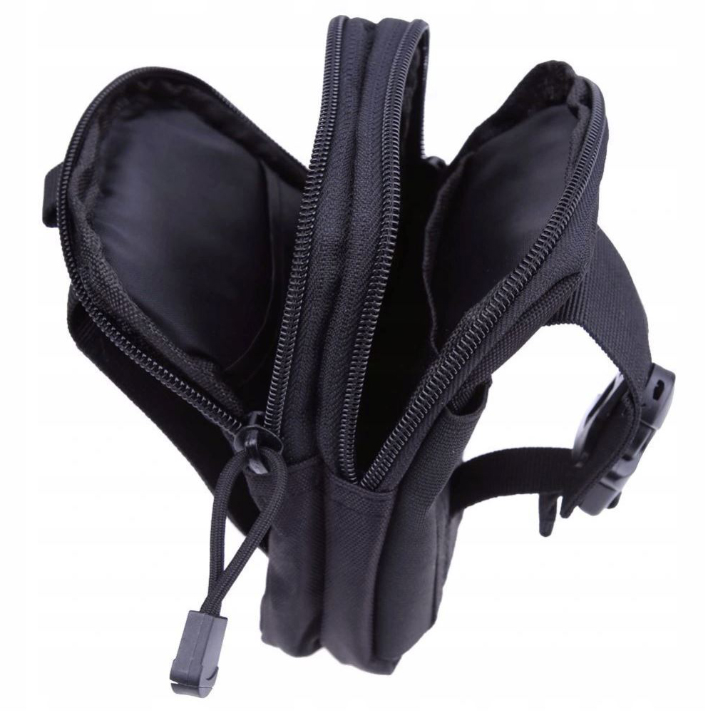 Mała taktyczna SASZETKA nerka NA PASEK szelki Kod producenta torba biodrówka czarna sportowa