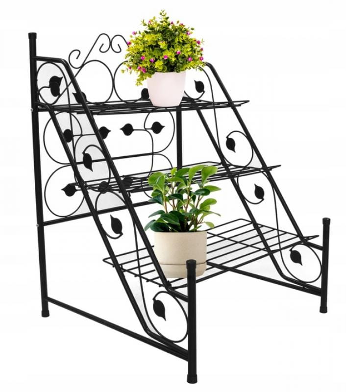 Držiak Na Kvetináč s 3 policami 60x60x83 cm