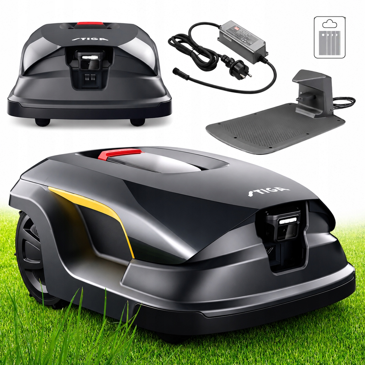 Stiga Autonomiczny Robot Koszący A 50v 5000m2 10 Ah 26 cm 20 65 mm