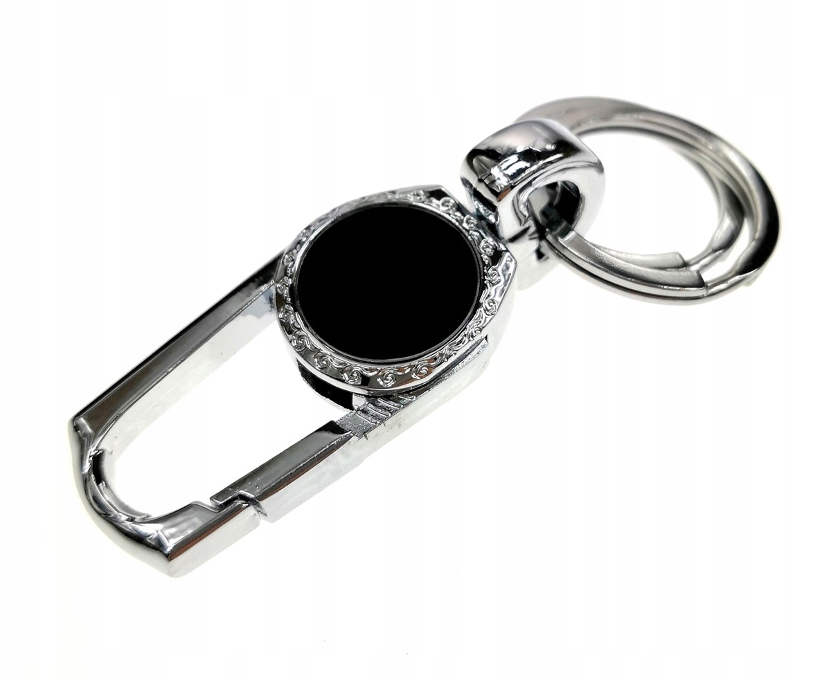 

Brelok metalowy stal wzór 1 Srebrny