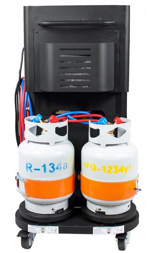 Stacja Klimatyzacji PL 2 czynniki R134A R1234YF drukarka Kupczyk DUAL-GAS Marka Kupczyk