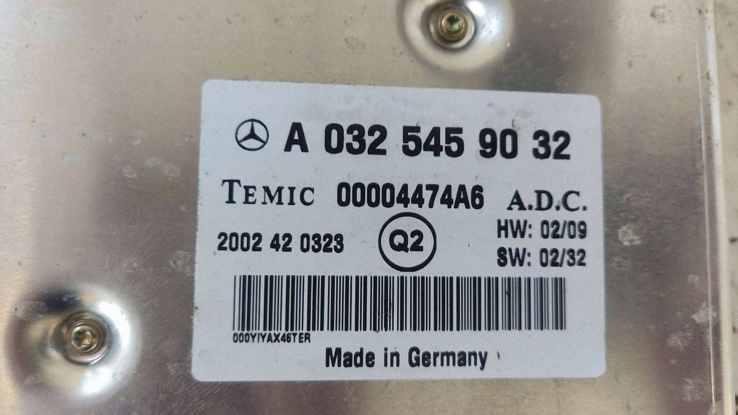 modulo TEMPOMATU DISTRONIC MERCEDES-BENZ S350 W220 3.7i 2002