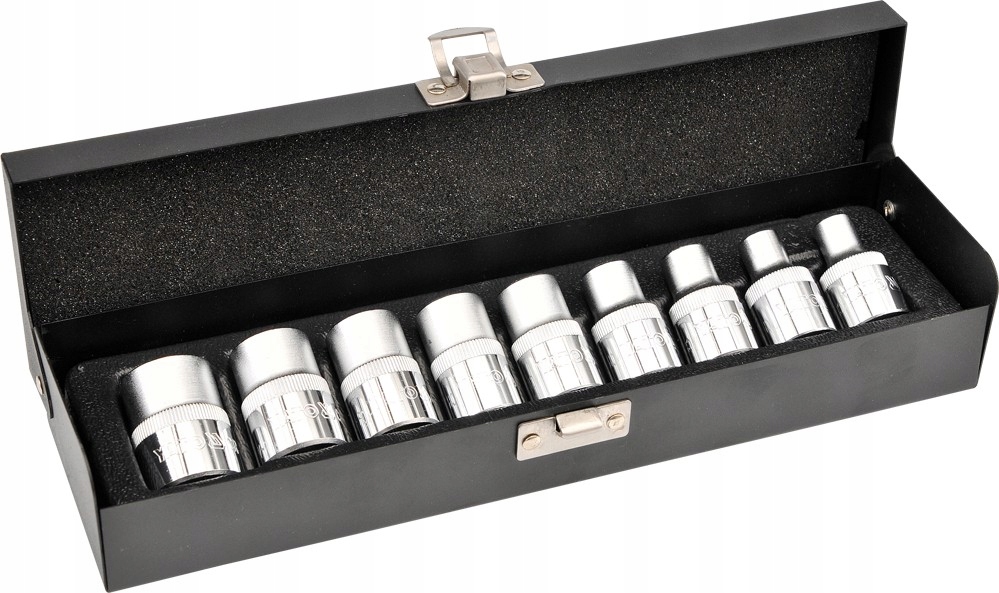KLUCZE NASADOWE NASADKI TORX E10-E24 ZESTAW 9szt. Marka Yato