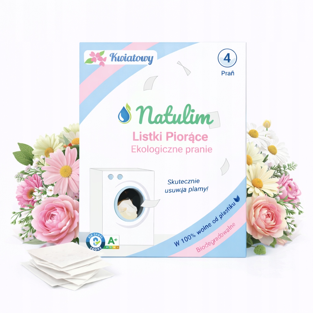 Listki do prania Natulim 40 szt.