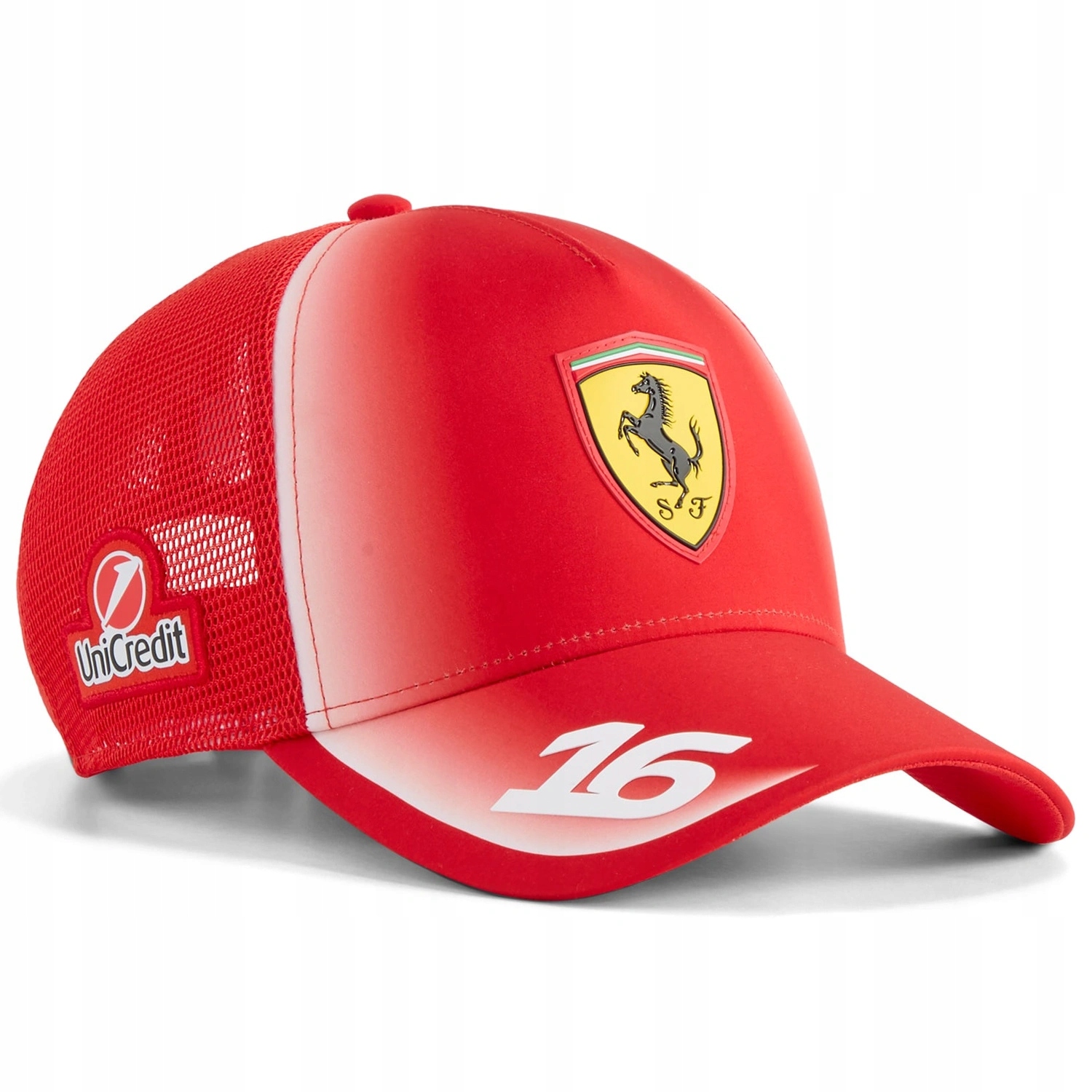 Čepice Scuderia Ferrari F1 2026 Charles Leclerc Trucker červená