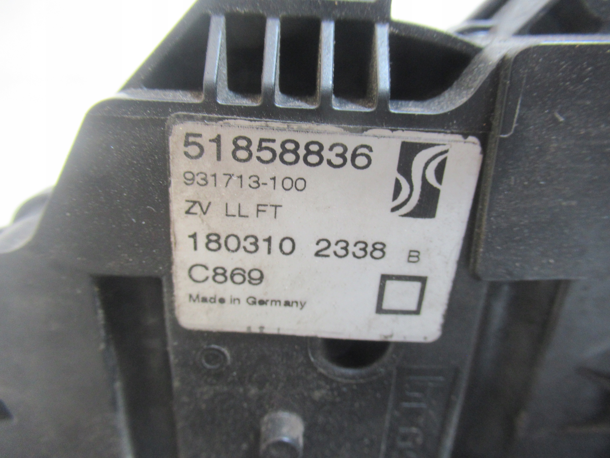 lock door left front FIAT PUNTO EVO