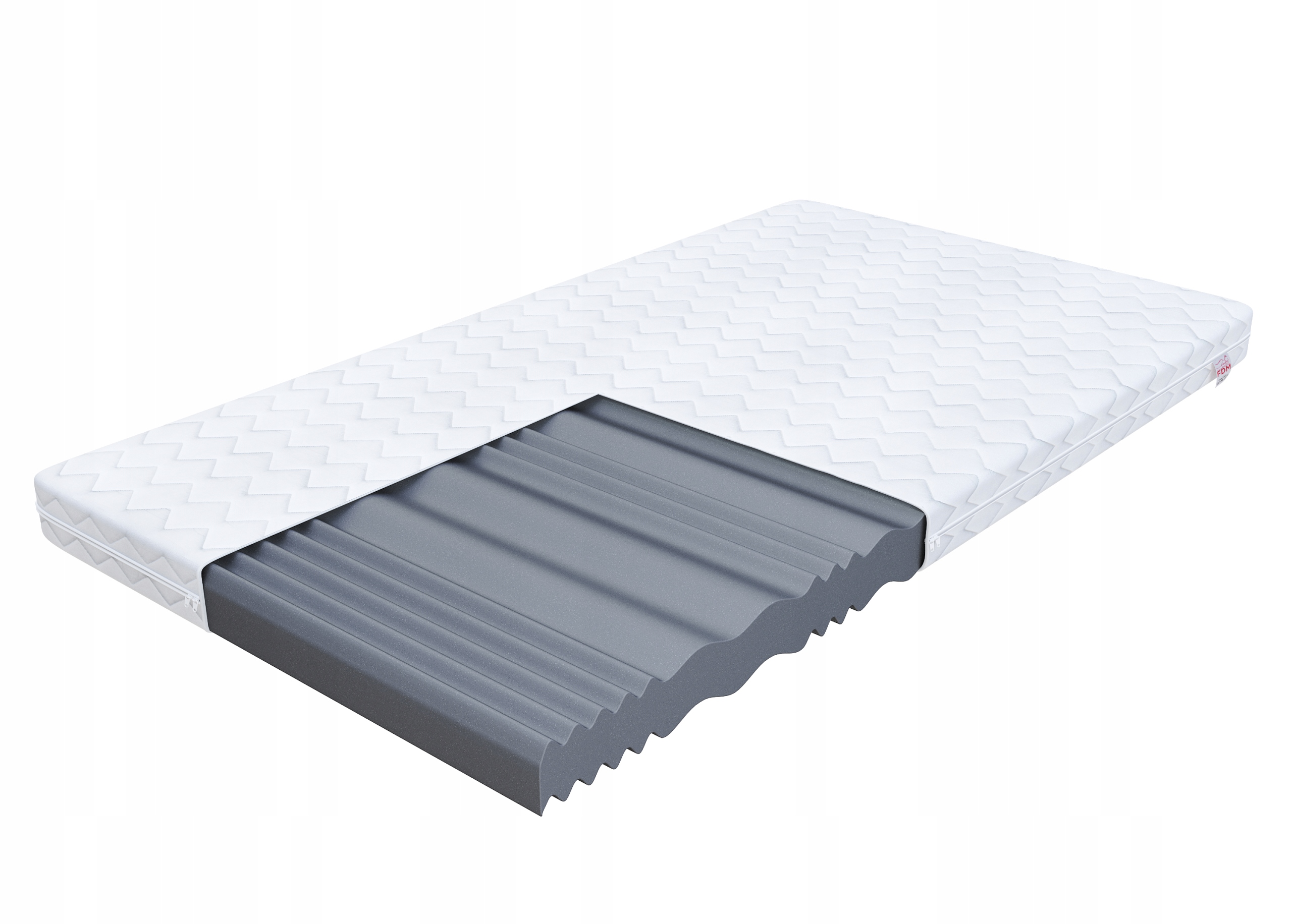 Materac piankowy 120x200 profilowana Hr Fdm Livia