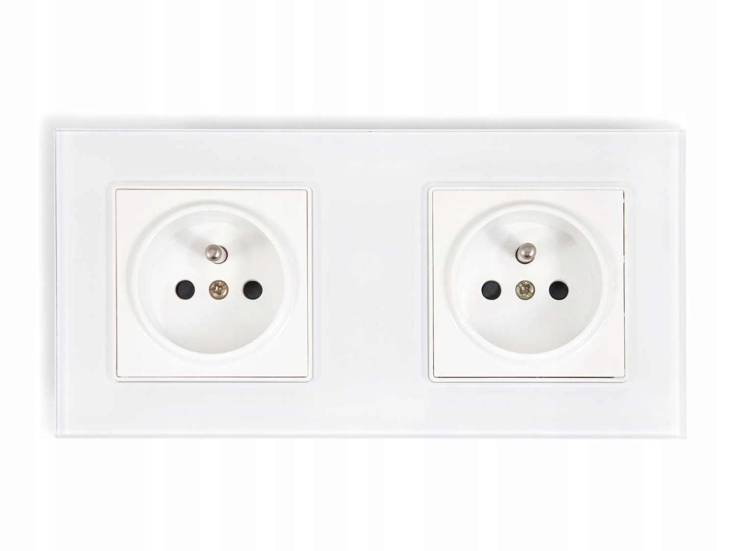 

Gniazdo Elektryczne Szklane 230V 16A Podwójne