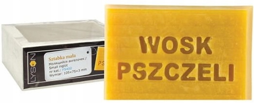 Silikonová forma na vosk – Štabka 0,2 kg
