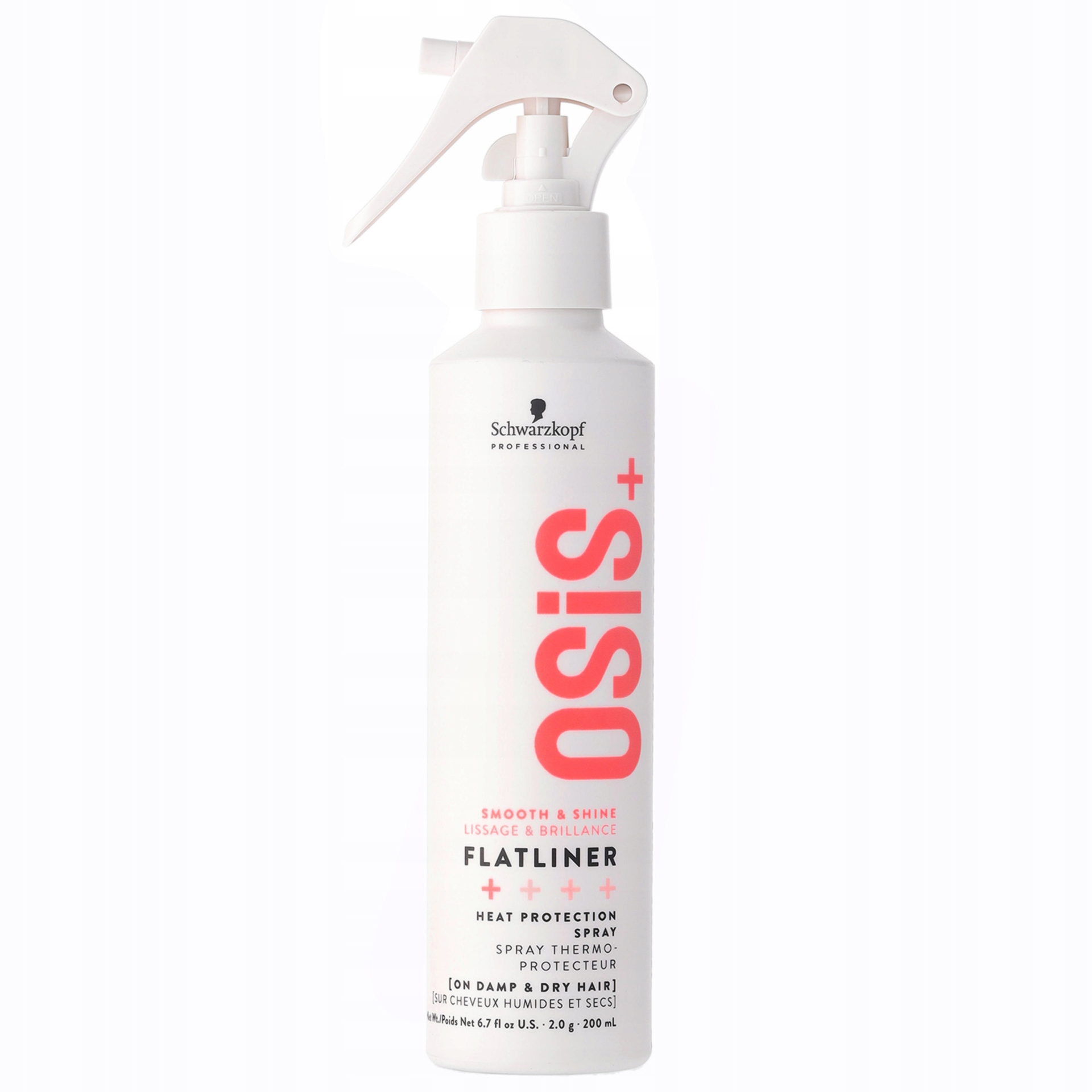 Schwarzkopf Osis Flatliner Termoochranný sprej na narovnání vlasů 200 ml