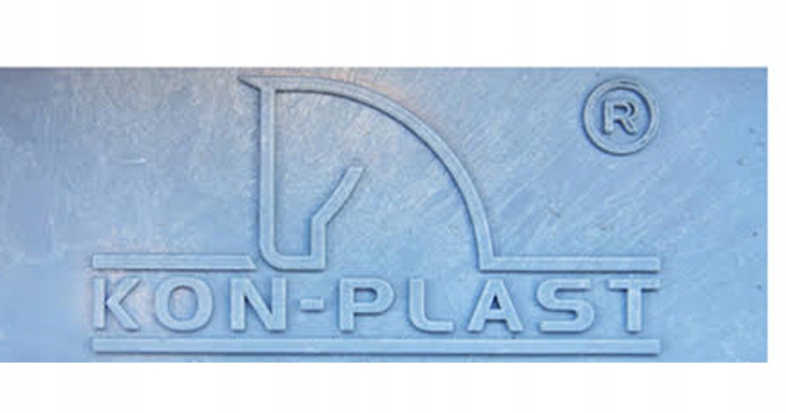 POLSKA SKRZYNIOPALETA PEŁNA PLASTIKOWA LOGO FIRMY Marka inna