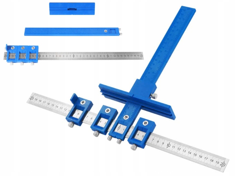 

Szablon Wzornik Stolarski Przyrząd Centrujący 25cm